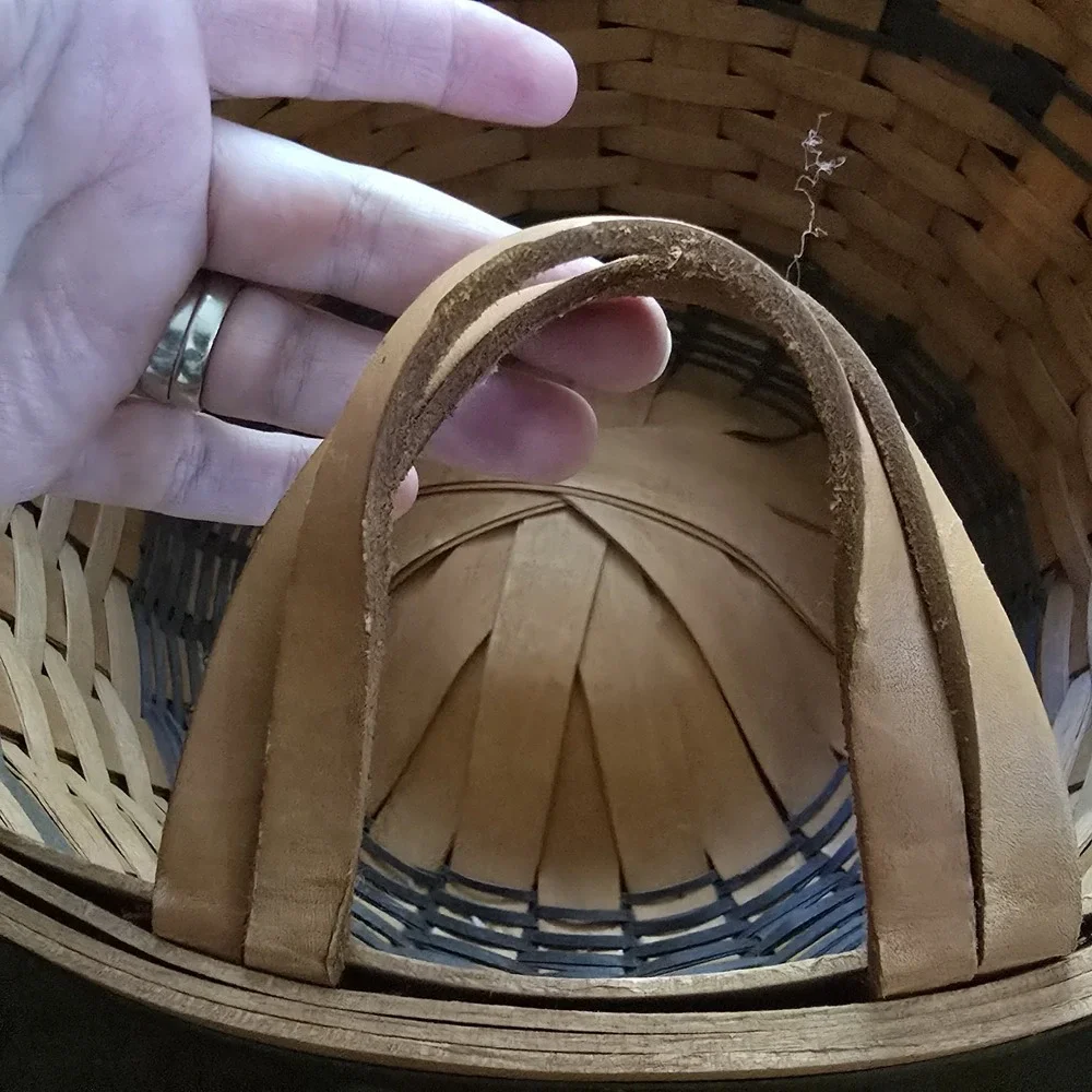 Longaberger JW COLLECTION 1991‎ CORN Basket with  Original Box